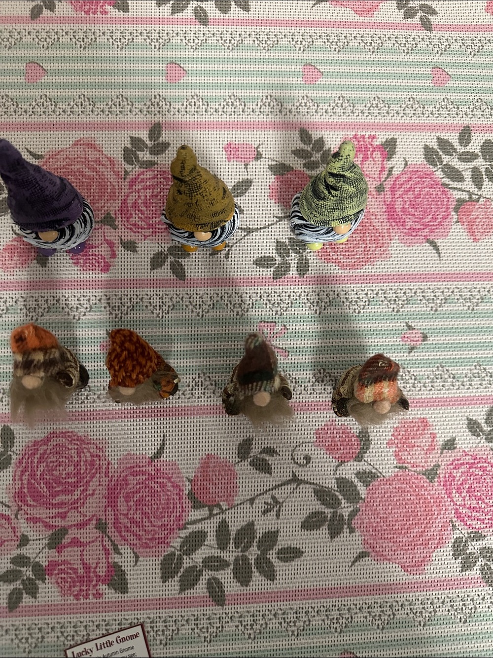 Decorative Small Gnome Figurines Set - Multicolor NWT - Picture 2 of 6